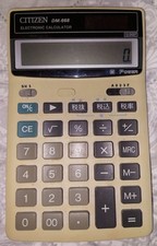 CITIZEN Taschenrechner Tischrechner DM-668
