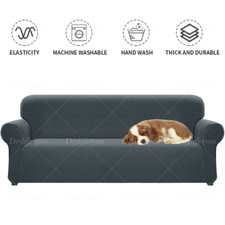 1/2/3/4 Sitzer Stretch Sofabezug Sofa Überzug Ecksofa Abdeckung Couch Sofahusse
