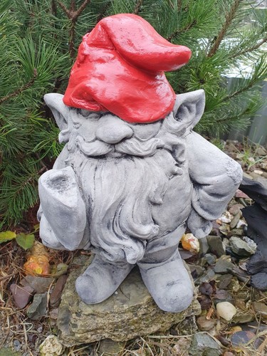 Gartenfigur steinfigur - gartenfigur,