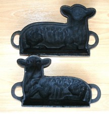 Antike Backform Osterlamm Lamm