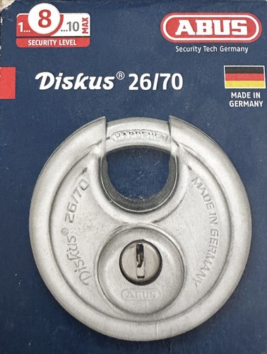 Abus diskus - abus, 26/70