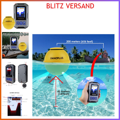 Kabelloser fischfinder kib0104 - kabelloser,