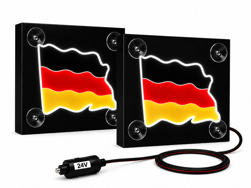 Led eck namensschild lkw - led,