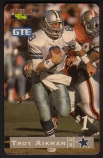 Proline 2: $1. Troy Aikman: Dallas Cowboys (Karte #4 von 30) Telefonkarte