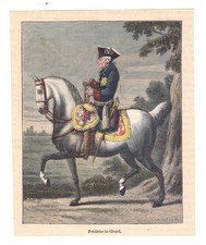 Orig. kolorierter Holzstich