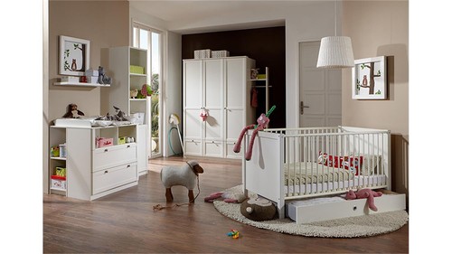Babyzimmer filou teilig set - babyzimmer, 7-teilig