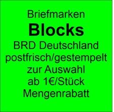 Blocks große auswahl - -,