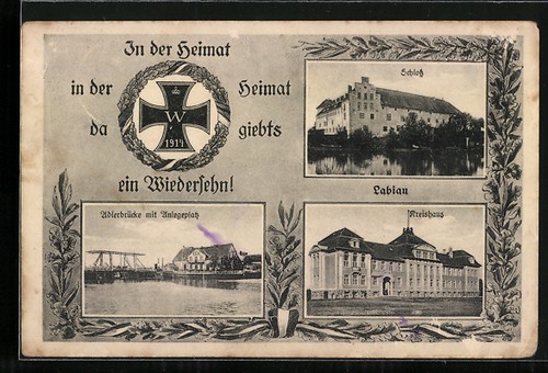 Labiau schloss kreishaus - schloss,,