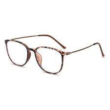 Eckig Anti Blaulicht Kurzsichtigkeit Kurzsichtigbrille Metall Gestell Brille