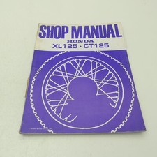 Original Honda XL CT 125 Werkstatthandbuch Reparaturanleitung manual C0678