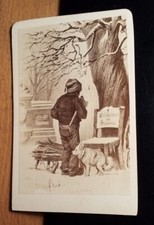 Winter Snow - Man with Axe