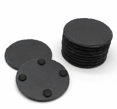 Schiefer untersetzer set - untersetzer,