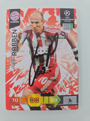 Arjen robben panini autogramm - arjen,