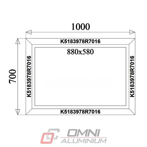 Brandschutzfenster ei60 100x70 - brandschutzfenster,