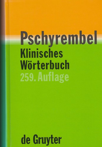 Pschyrembel klinisches - pschyrembel,