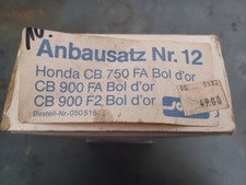 Schuh Anbausatz Gepäckträger Nr.12 Honda CB 750/900 Bol d'Or, Mounting Set, NOS