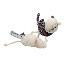 Tiger Cat Katzenspielset Katze Maus Leoprint Katzenspielzeug Katzenminze Katzen