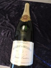 3 L Champagner Leerflasche Showflasche BESSERAT DE BELLEFON