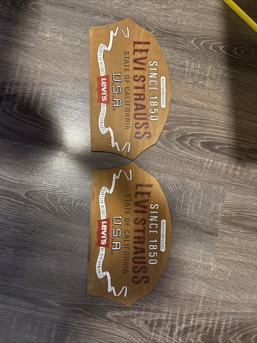 Levi 501 werbung schild - levi’s,