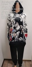 Mickey Mouse Samt Jogginganzug Größe 44-48 Einheitsgröße
