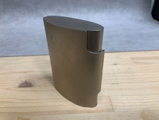 Zigaretten etui Metall oval  gebraucht