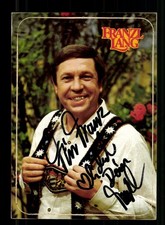 Franzl Lang  Autogrammkarte