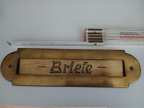Messing briefkastenklappe - briefkastenklappe, –