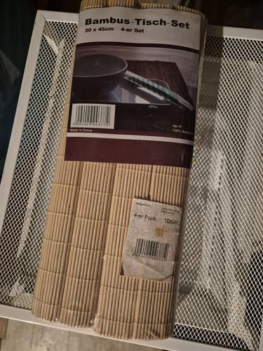 Bambus tisch sets platzsets - tisch,