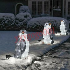 1 PCS LED Acryl Figur Pinguin