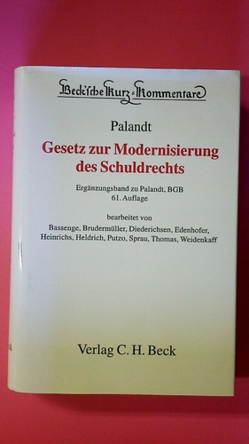 155217 palandt gesetz zur - palandt,
