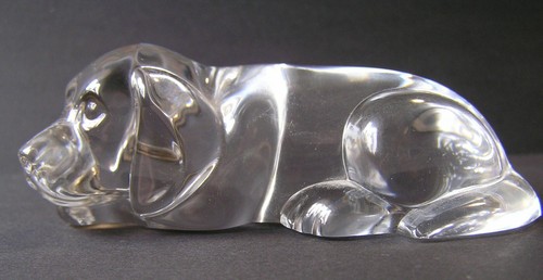 Bleikristall figur liegender - bleikristall,