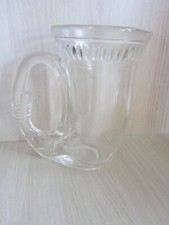 WMF, Horn Form,  Glas Bierkrug