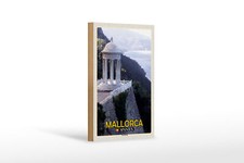 Holzschild Reise 12x18 cm