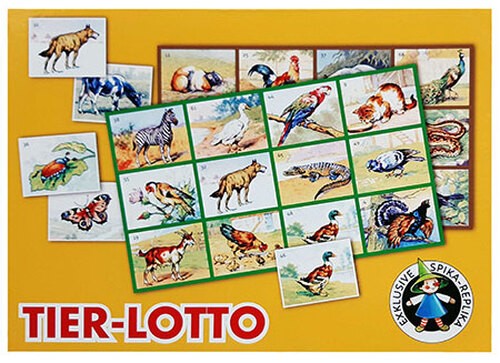 Spiel tierlotto - spiel, (spika)