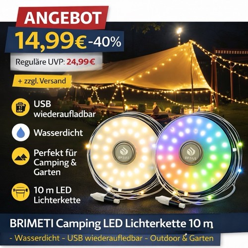 2000mah camping lichterkette - camping,