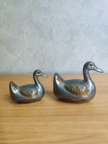 Enten aus zinn und - enten,