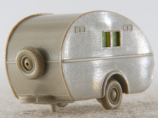 Wiking 1:87 Anhänger A.S.S alt Wohnwagen EI Hellgelbgrau 1958 GK 54/2C CS 503/1B