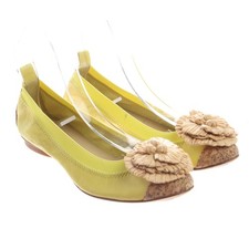 Ballerinas Chanel Gelb 36,5