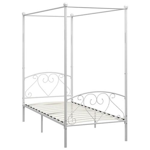 Himmelbett gestell weiß - himmelbett-gestell,
