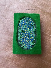 Nadelkissen Filz Handbestickt