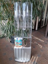 Zip Prospektständer faltbar Doppel- DIN A4, Flyerständer Klappbar, incl.Tasche