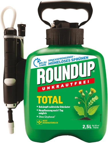 Roundup unkrautfrei total 5 - roundup,
