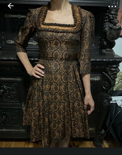 Vintage designer kleid leni - vintage,