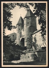 Amberg, Blick zum Nabburger Tor, Ansichtskarte 