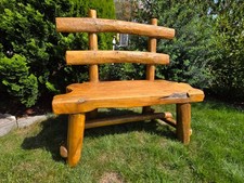 Gartenbank Rustikal aus