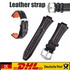 Echtes Leder  Uhrenarmband passt für Seiko Sportura mit Werkzeug 15x27mm