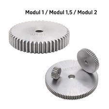 1,1.5,2 Modul Stirnräder 10