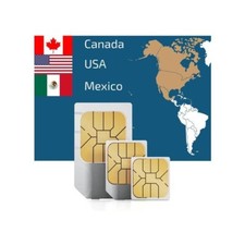 Prepaid Nordamerika SIM 50 GB