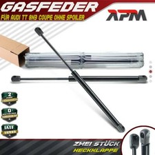 2x Gasfeder Kofferraum Dämpfer 403mm 636N für Audi TT 8N3 Mit Spoiler Coupe