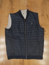 Finch Hampton Herren Steppweste Beidseitig Tragbar Blau Oder Grau XXL Neu